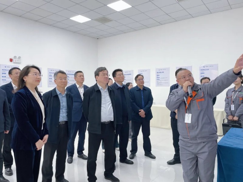 省政協(xié)副主席、省工商聯(lián)主席張健調(diào)研派格蘭藥業(yè)